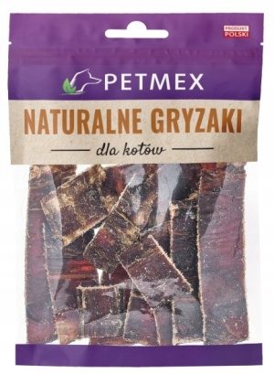 Petmex PRZEŁYK WOŁOWY PASECZKI przysmak naturalny gryzak dla psa/kota 40g
