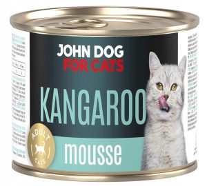 JD for Cats karma mokra dla kota KANGUR mus 200 g
