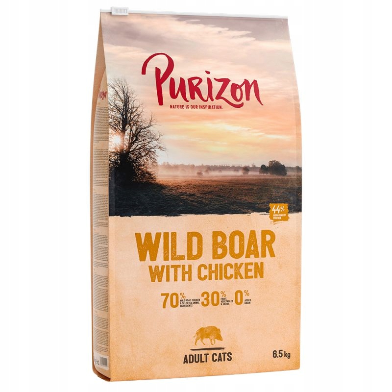 Purizon Adult Cat dziczyzna drób 6,5kg 0% ZBÓŻ