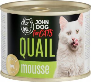 JD for Cats przepiórka mus 200g