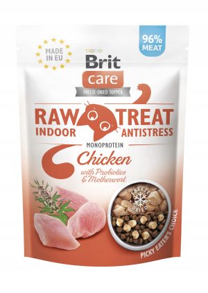 BRIT RAW TREAT CAT INDOOR&ANTISTRESS 40 G