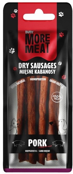 BUBA More Meat 3764 kabanosy dla psa i kota 70g wieprzowina