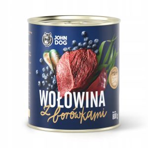 800g JD berry wołowina borówka 800g