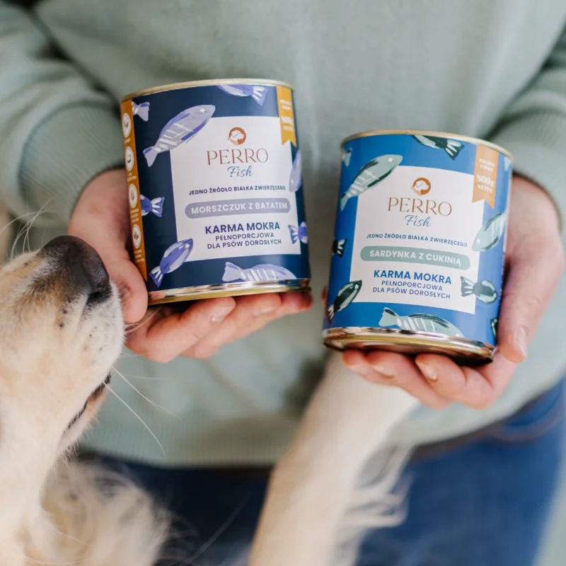 Perro mokra karma dla psa MORSZCZUK BATAT 400g karma monoproteinowa