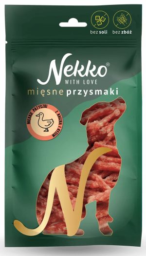 Nekko przysmaki dla psa patyczki KACZKA Z RYŻEM 80g
