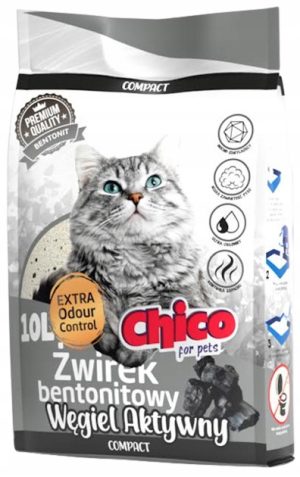 CHICO Bentonit 10 L Compact Activated Carbon