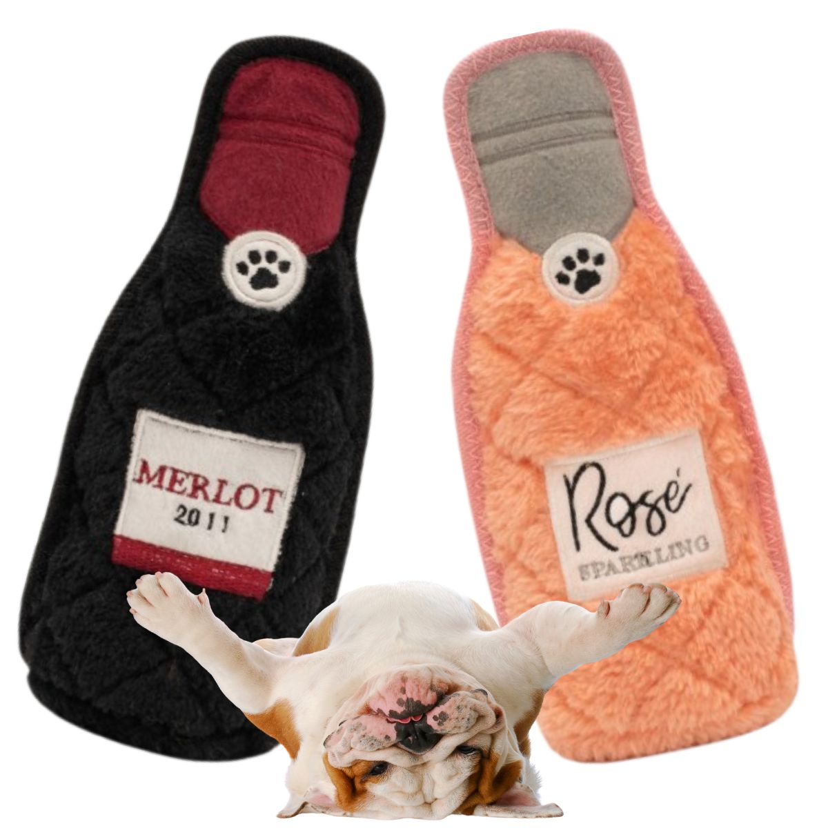 ZIPPY PAWS plusz Merlot – Rose 2szt ZP1052