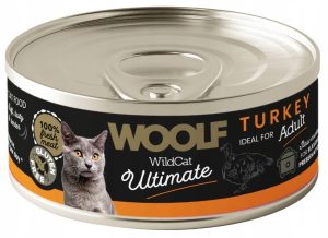 WOOLF WILD CAT ULTIMATE CAN TURKEY PATE 85g