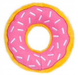 ZIPPY PAWS plusz Donutz Standard truskawkowy 18 cm ZP256