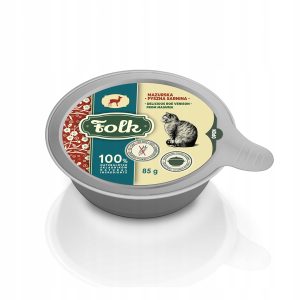 FOLK mokra kot szalka ALL MEAT sarnina 85g