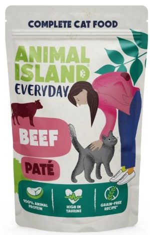 Animal Island PASZTET Z WOŁOWINĄ 100g karma mokra dla kota