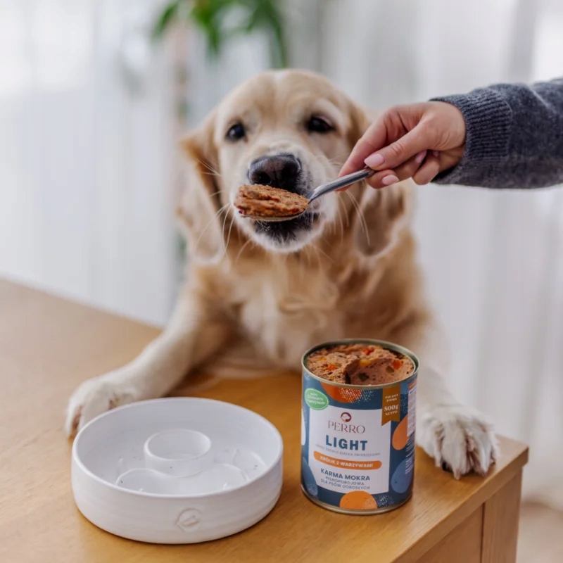 Perro LIGHT KRÓLIK Z WARZYWAMI 800g mokra karma dla psa monobiałkowa