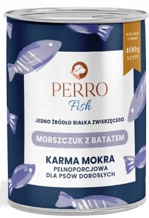 Perro mokra karma dla psa MORSZCZUK BATAT 400g karma monoproteinowa