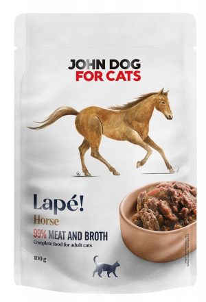 John Dog mokra karma dla kota KONINA 100 g Lapé