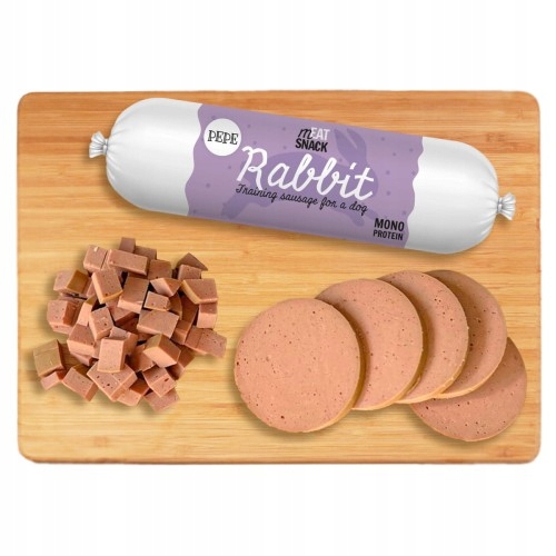 Kiełbaska PEPE Rabbit (królik) 200g