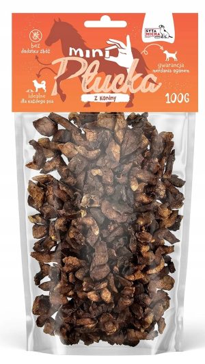 Syta Micha MINI Płucka końskie 100g