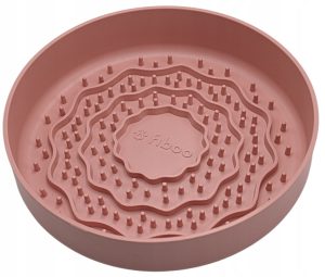 Fiboo miska spowalniająca jedzenie FIBOOWL RÓŻOWA 19 cm