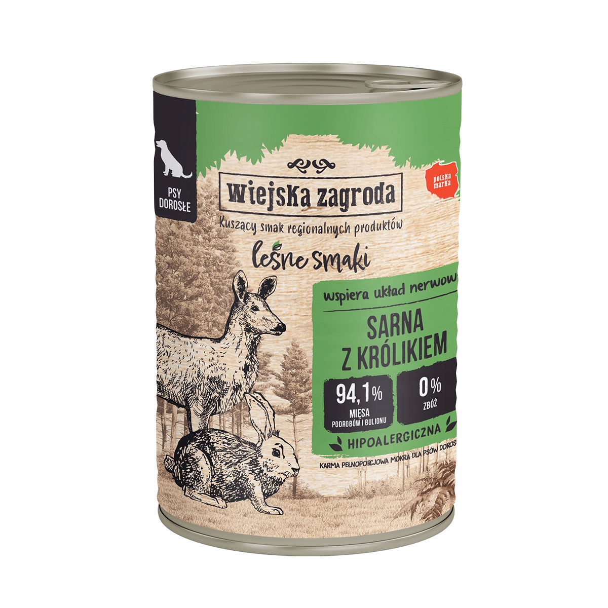 WZ leśne smaki Sarna królik 400g