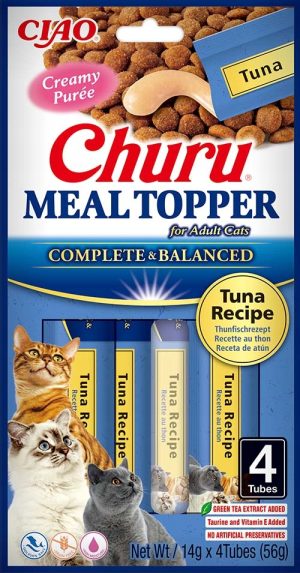 INABA CAT MEAL TOPPER TUNA 4x14g (56g)