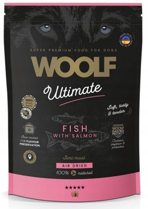 WOOLF ULTIMATE SOFT DOG FISH WITH SALMON 1kg