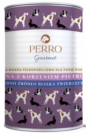 Perro SARNA KORZEŃ PIETRUSZKI 400g mokra karma dla psa