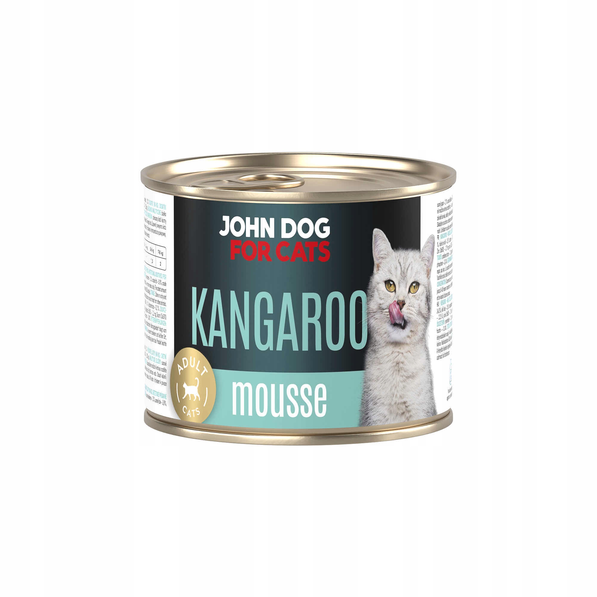 JD for Cats karma mokra dla kota KANGUR mus 200 g