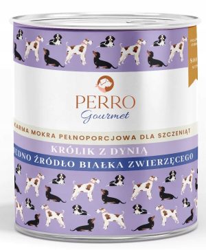 Perro puszka junior królik dynia 800 g