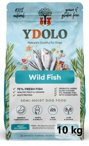 YDOLO karma dla psa RYBY MORSKIE karma półwilgotna 10 kg