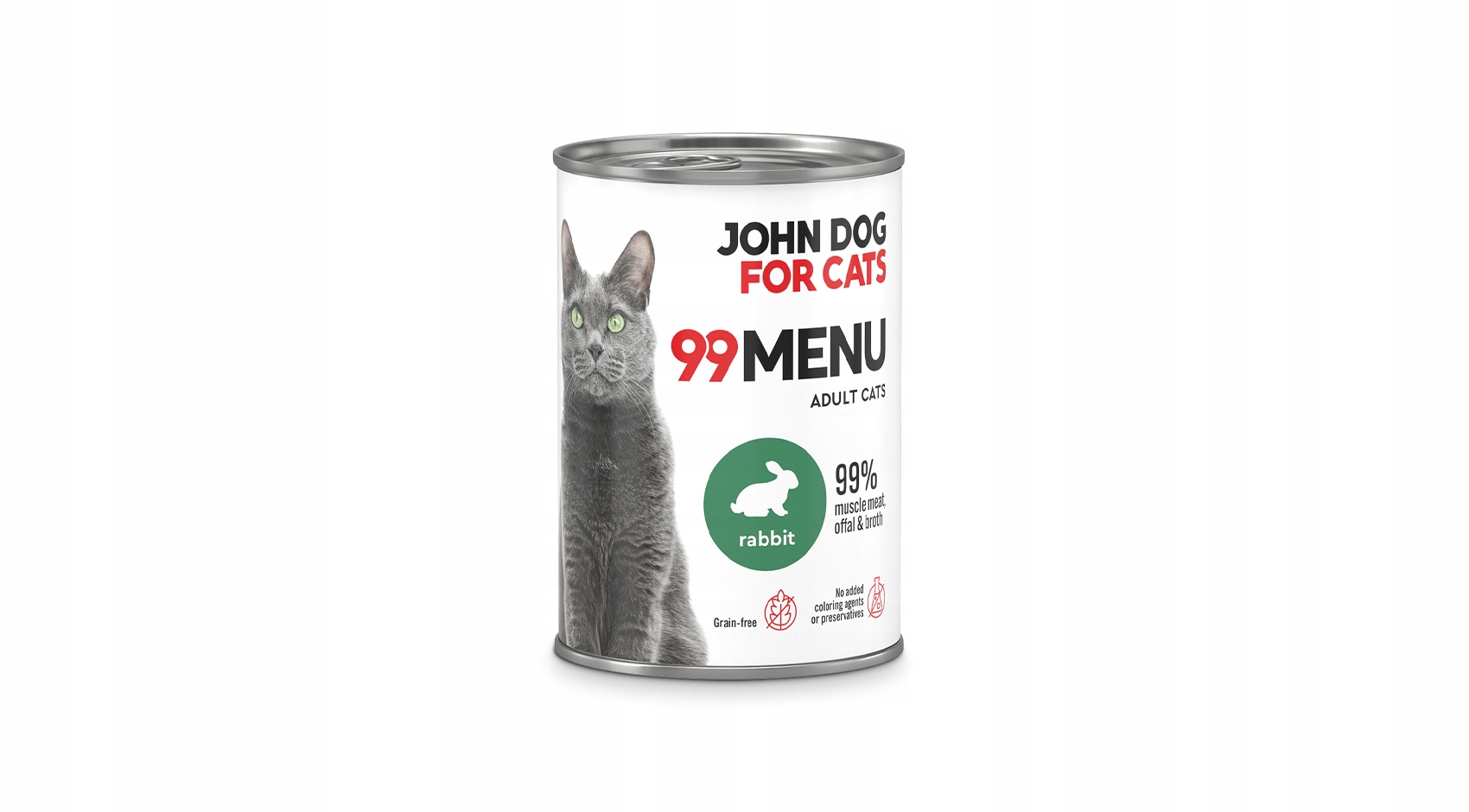 400g JD for cats 99 menu królik 400g