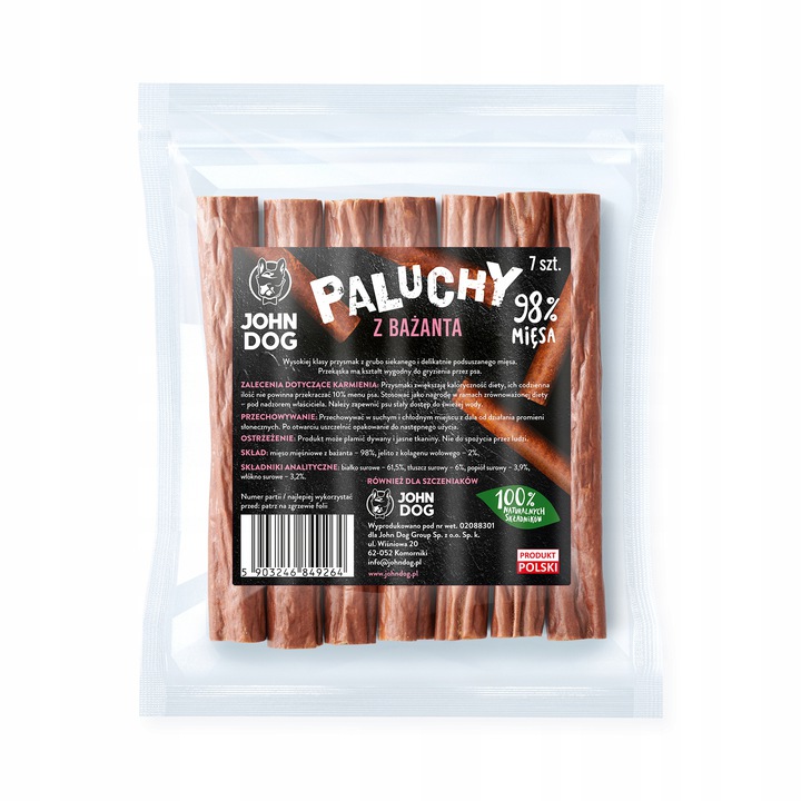 JD paluchy z bażanta 7szt