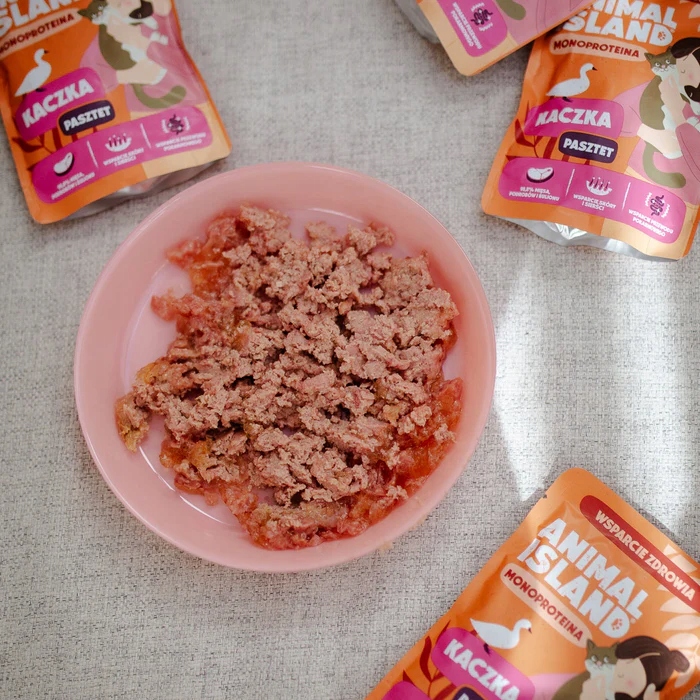 Animal Island KACZKA 100 g karma mokra monoproteinowa dla kota