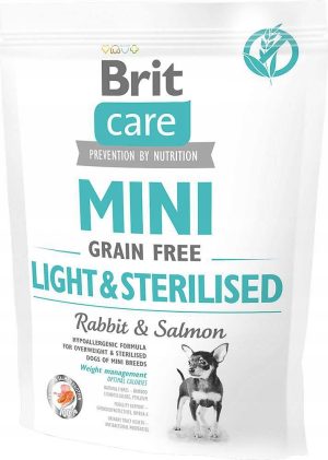 BC mini light&ster królik łosoś 400g