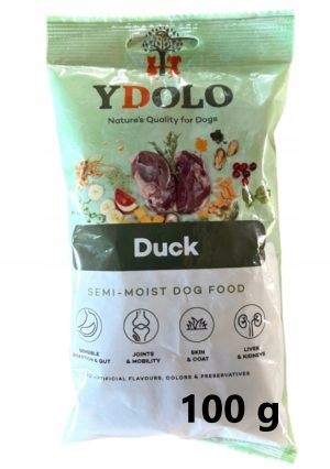 YDOLO karma dla psa KACZKA karma półwilgotna 100g