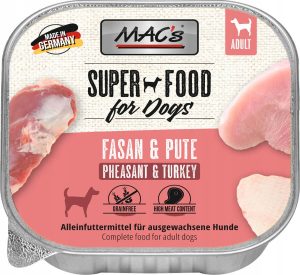 MACs pies tacka bażant indyk 150g