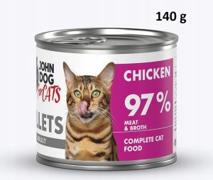 JD for Cats filety kurczak 140g