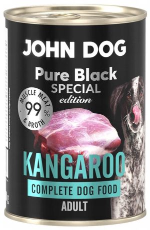 400g John Dog KANGUR Pure Black Special 400g