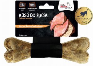 Syta Micha kość dla psów wybrednych królik banan 13,5cm