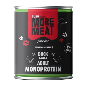 BUBA mokra karma dla psa KACZKA 800g monoproteinowa
