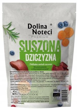 Dolina noteci suszona dziczyzna 150 g