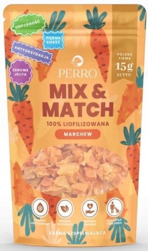 MARCHEWKA  Perro MIX & MATCH przysmaki liofilizowane 20 g
