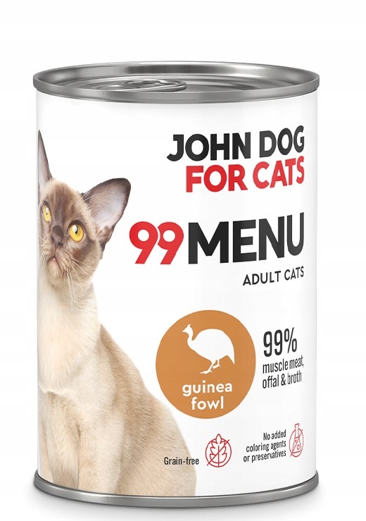 400g JD for cats 99 menu perliczka 400g