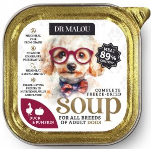 DrMalou zupka liofilizowana KACZKA DYNIA dla psa 12 g